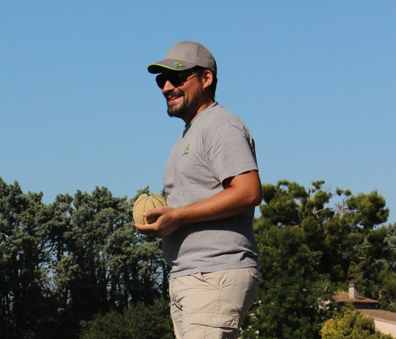 Gaël Aubert, Breeder Melone Rijk Zwaan